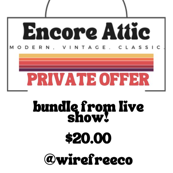 Private Show Bundle for @Wirefreeco - Picture 1 of 1